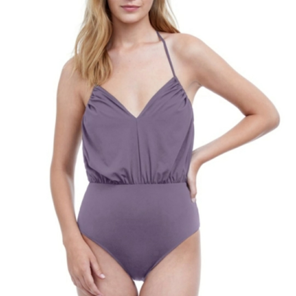 Gottex Front Row Blouson One Piece Swimsuit